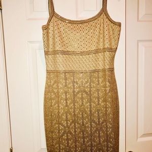 ⭐️Gold St. John Mini Dress⭐️